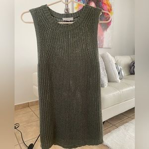 LOFT knit sweater long shirt! Medium